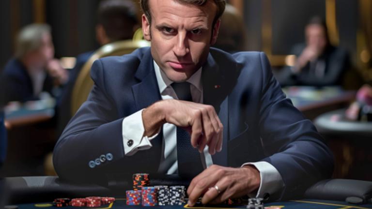 Emmanuel Macron joue t il au poker ?